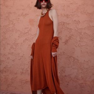 Zara knit midi dress